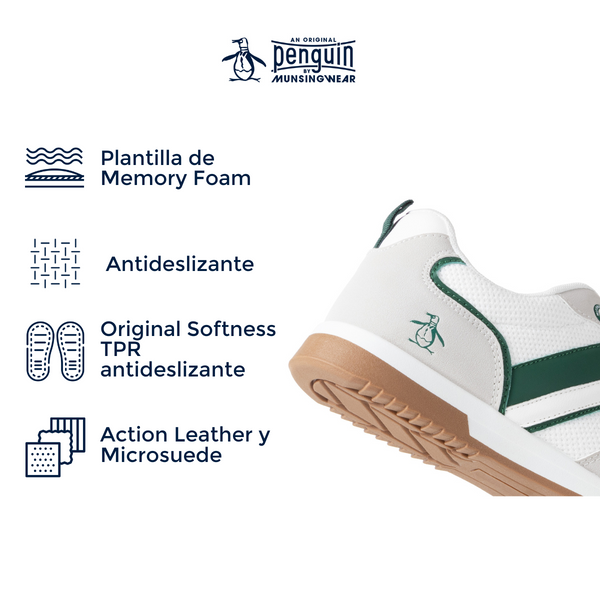 Tenis Original Penguin Style Jeriel Gris