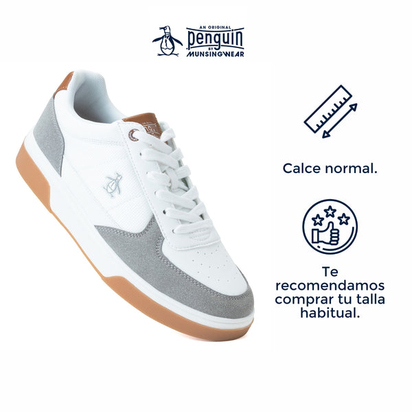 Tenis Original Penguin Style Hancock Blanco