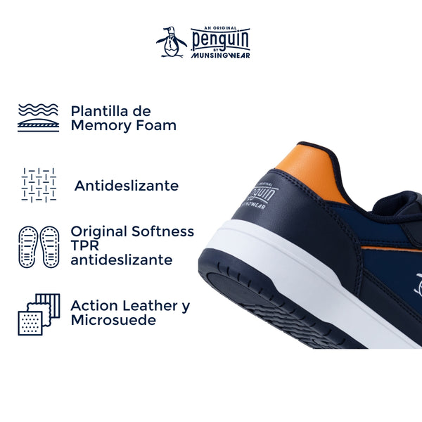Tenis Original Penguin Style Giles Navy