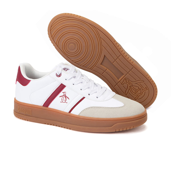 Tenis Style Josuad Blanco Con Rojo