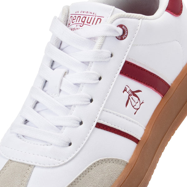 Tenis Style Josuad Blanco Con Rojo