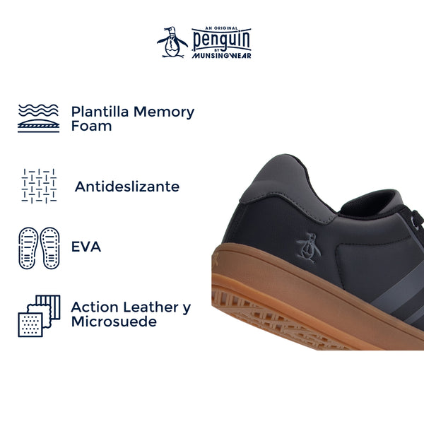 Tenis Penguin Style Maes Negro