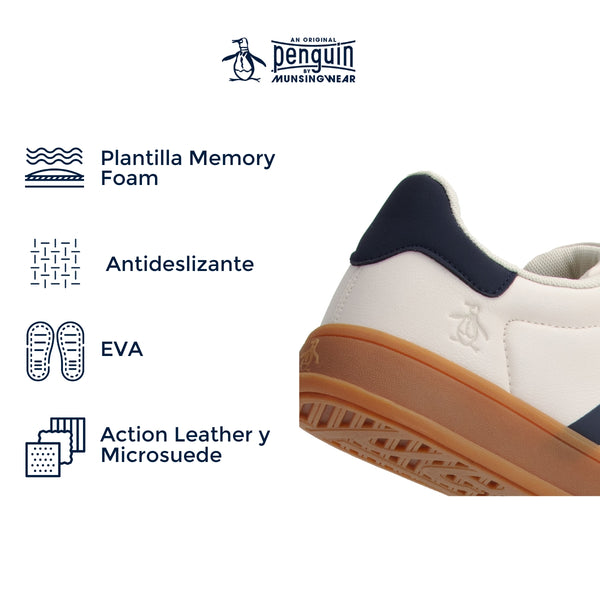 Tenis Penguin Style Maes Blanco