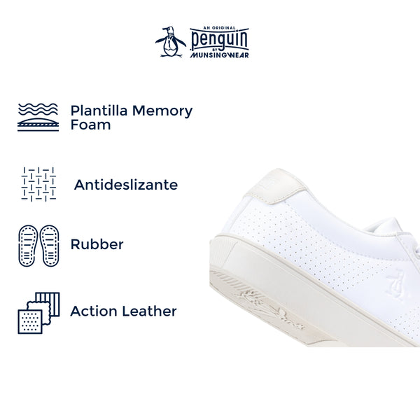 Tenis Penguin Style Kim Blanco