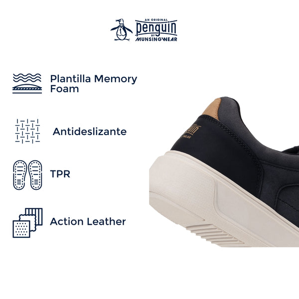 Tenis Penguin Style Adriel Negro