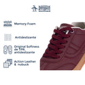 Tenis Penguin Dama Style Cleo Tinto