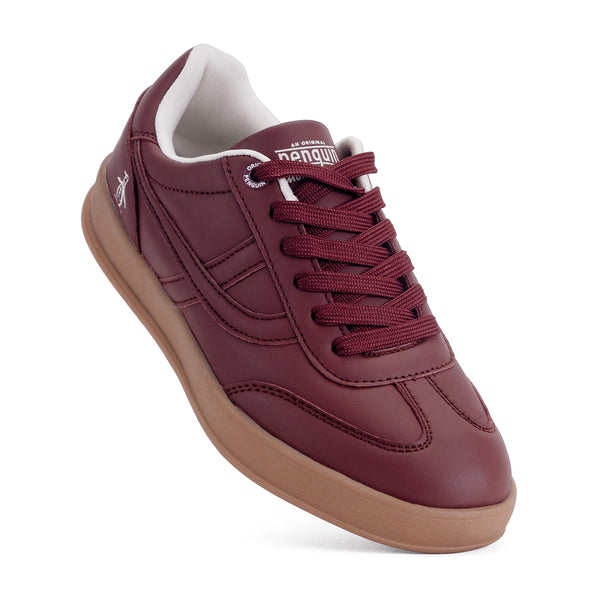 Tenis Penguin Dama Style Cleo Tinto