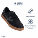 Tenis Penguin Dama Style Cleo Negro