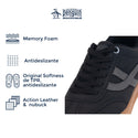 Tenis Penguin Dama Style Cleo Negro