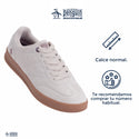 Tenis Penguin Dama Style Cleo Beige