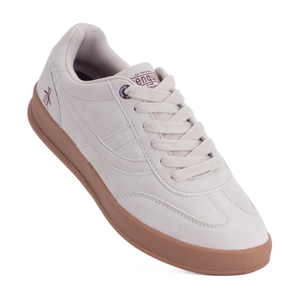 Tenis Penguin Dama Style Cleo Beige