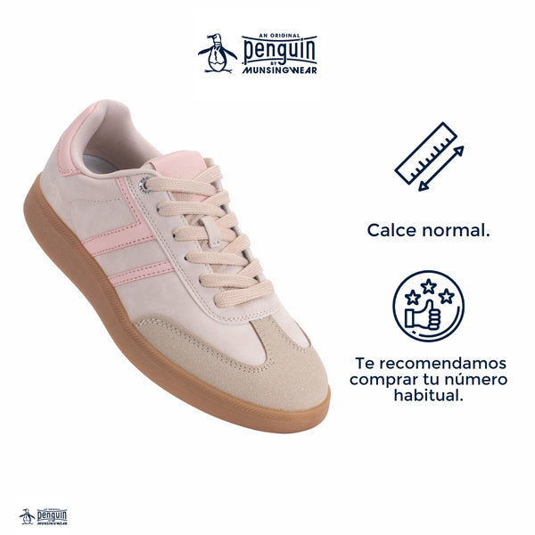 Tenis Penguin Dama Style Lena Beige