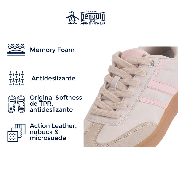 Tenis Penguin Dama Style Lena Beige
