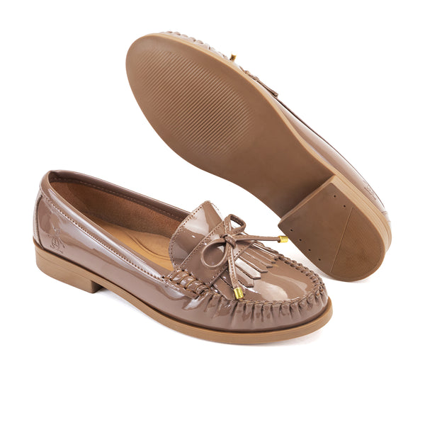 Mocasin  Style Malva Capuccino