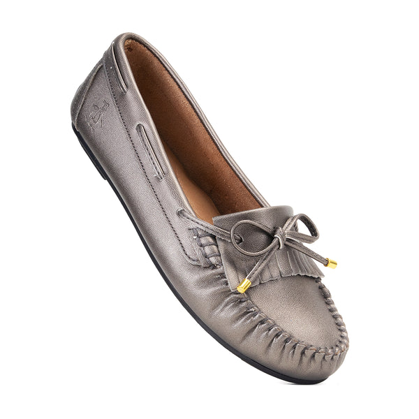 Mocasín Original Penguin Style Celina Plomo Para Dama