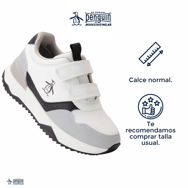 Tenis Original Penguin Style Yael Blanco