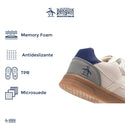 Tenis Penguin Kids Style Casey Beige