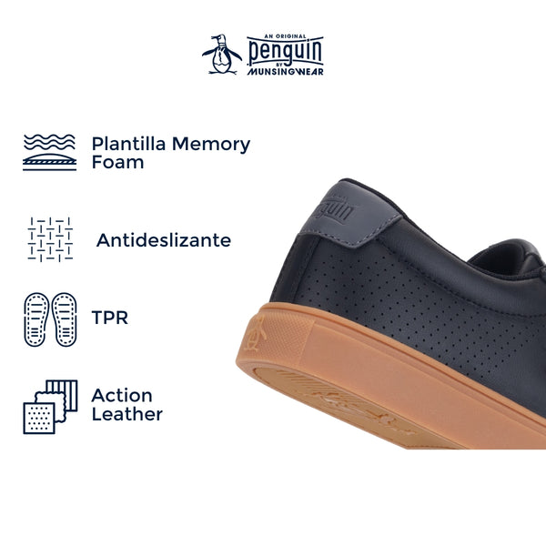 Tenis Original Penguin Style Kim Negro
