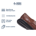 Zapato Bostoniano Original Penguin Style Bond Café