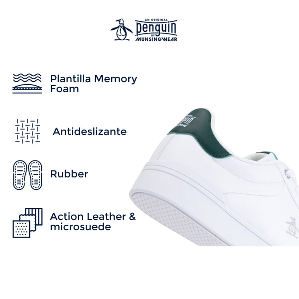 Tenis Penguin Style Louis Blanco