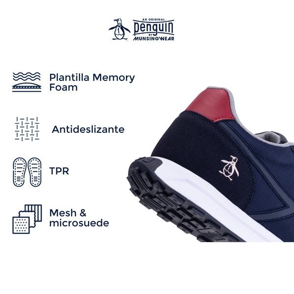 Tenis Penguin Style Breck Navy