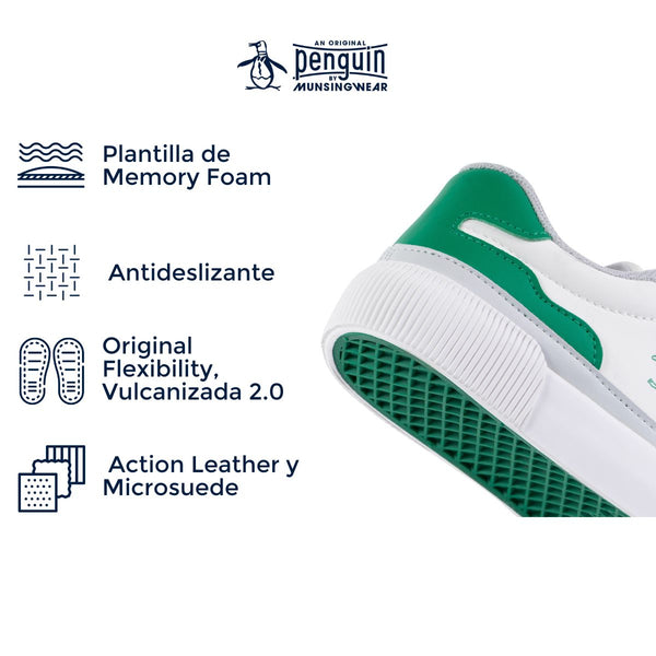 Tenis Original Penguin Style Ferb Blanco