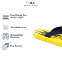 Sandalia Polo Ralph Lauren Style Theo Amarillo