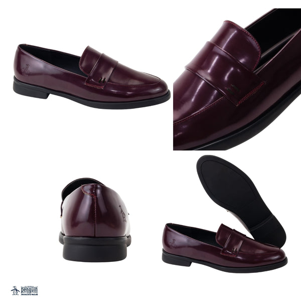 Mocasín Style Alice Burgundy Para   Dama