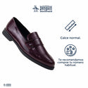 Mocasín Style Alice Burgundy Para   Dama