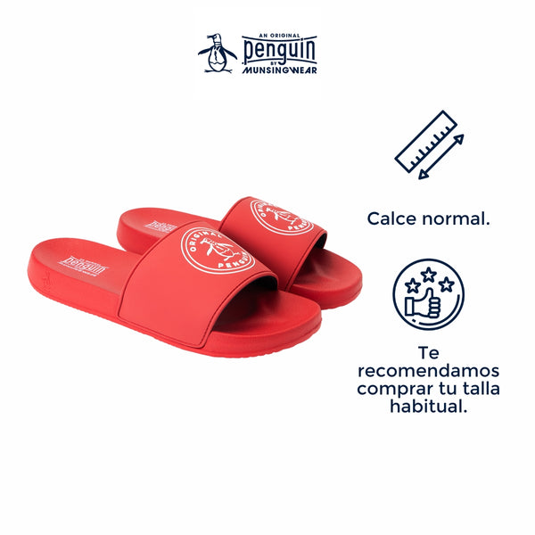 Sandalia Original Penguin Style Kuber Rojo