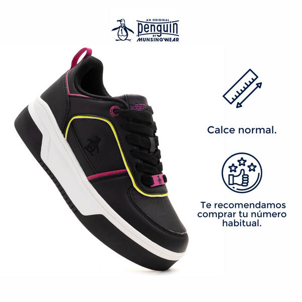 Tenis Original Penguin Style Harper Negro