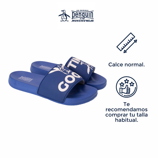 Sandalia Original Penguin Style Kuber Azul