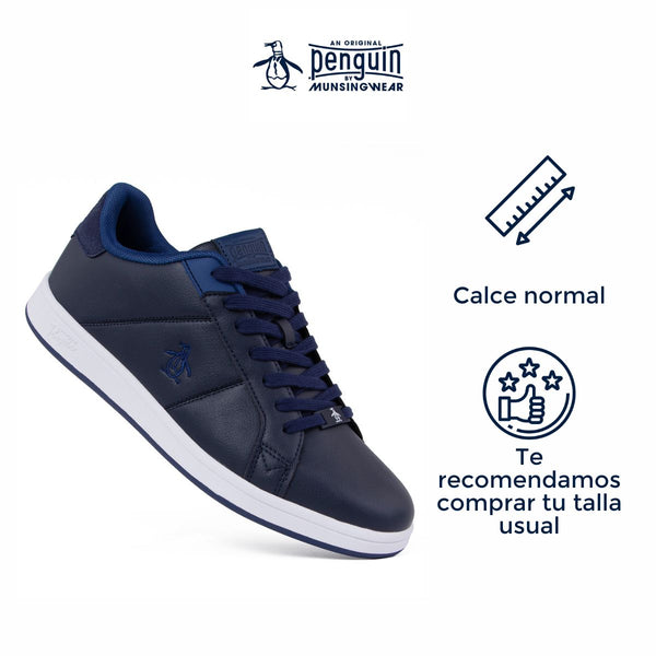 Tenis Original Penguin Style Garnet Azul Marino