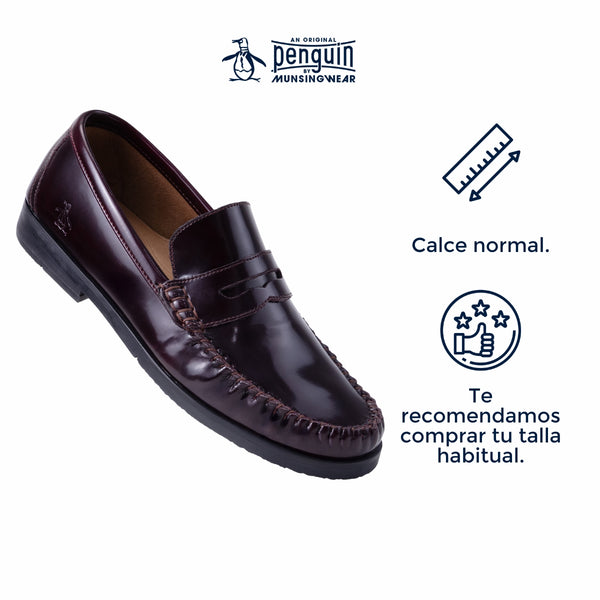 Mocasín Penguin Style Mark Burgundy