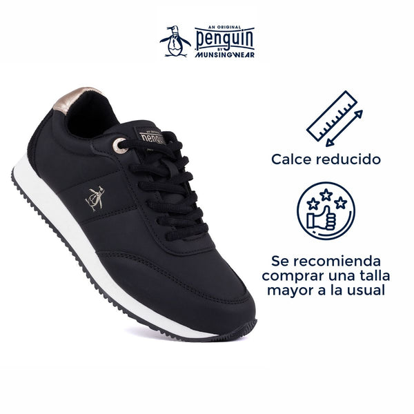 Tenis Original Penguin Style Gaia Negro