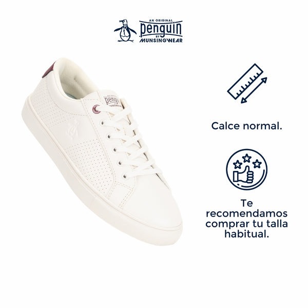 Tenis Original Penguin Style Kim Off Blanco