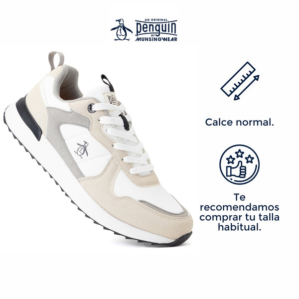 Tenis Original Penguin Style Ren Blanco