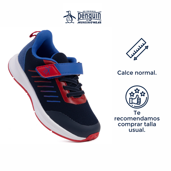 Tenis Sport Original Penguin Style Rocko Azul Marino