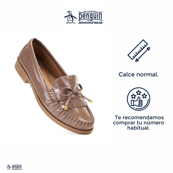 Mocasin  Style Malva Capuccino