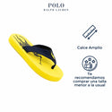 Sandalia Polo Ralph Lauren Style Theo Amarillo