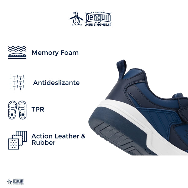 Tenis Penguin Kids Style Sven Navy