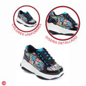 Tenis Patín Speed Rollers Style Street Skate Negro Para Niño