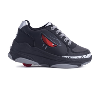 Tenis Patín Speed Rollers Style Dark Smile Negro Para Niño