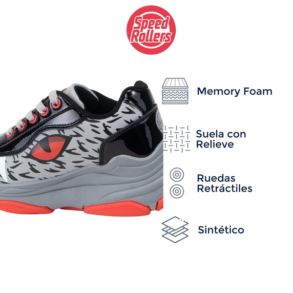 Tenis Patín Speed Rollers Style Lunar Howlers