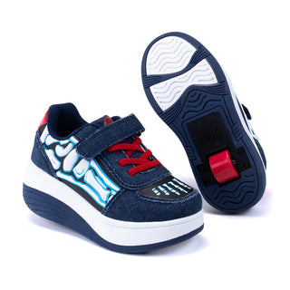 Tenis Patín Speed Rollers Style Rocker Bones