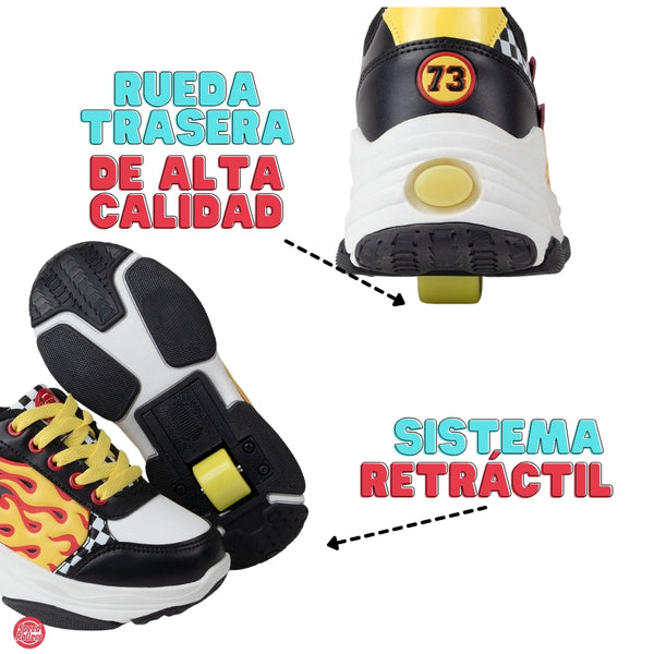 Tenis Patín Speed Rollers Style Blaze Runner