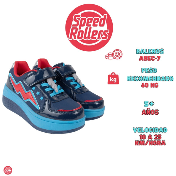 Tenis Patín Speed Rollers Style Speed Rayo