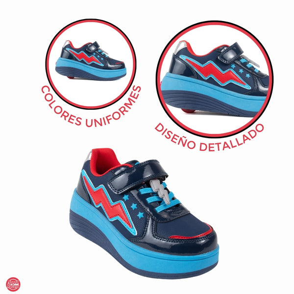 Tenis Patín Speed Rollers Style Speed Rayo
