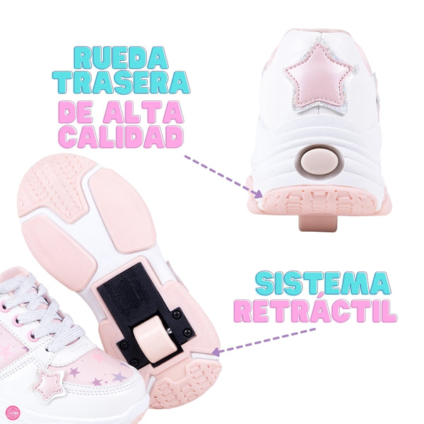 Tenis Patín Speed Rollers Style Pearl Dreamers