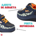 Tenis Patín Speed Rollers Style Speed Wolf Azul Para Niño